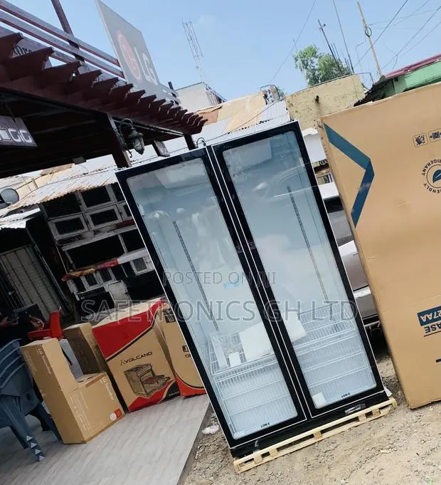Cool-Keeper Pearl 690L 2 Door PVC-801-27aa Black Fridge · Photo 1