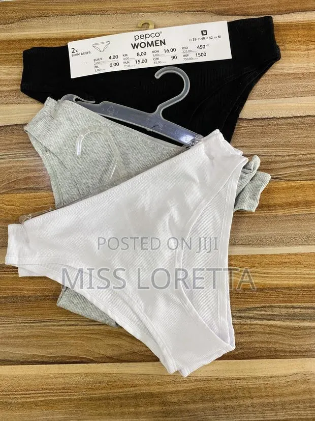 Cotton Wide Legs Panties - 2pc Set · Photo 1