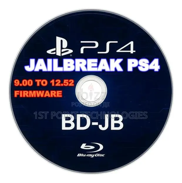 Ps4 Jailbreak Cd Bd-jb 9.00-12.52 · Photo 1