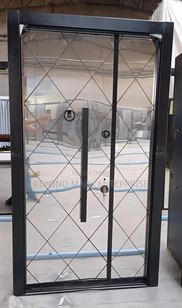 One and Half Security Door, Luksury Design, Durable, Turkish, Single · Photo 1