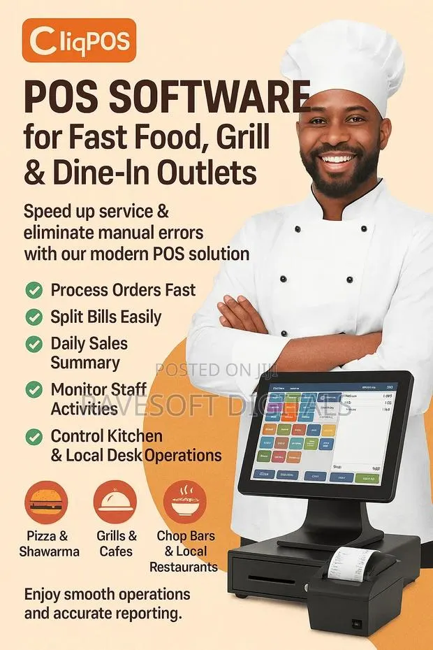 Pos Software for Fast Food, Grill Dine-in Outlets · Photo 1