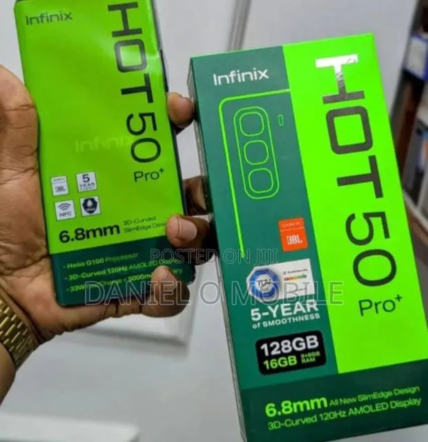 New Infinix Hot 50 Pro 4G 256 GB Black · Photo 1