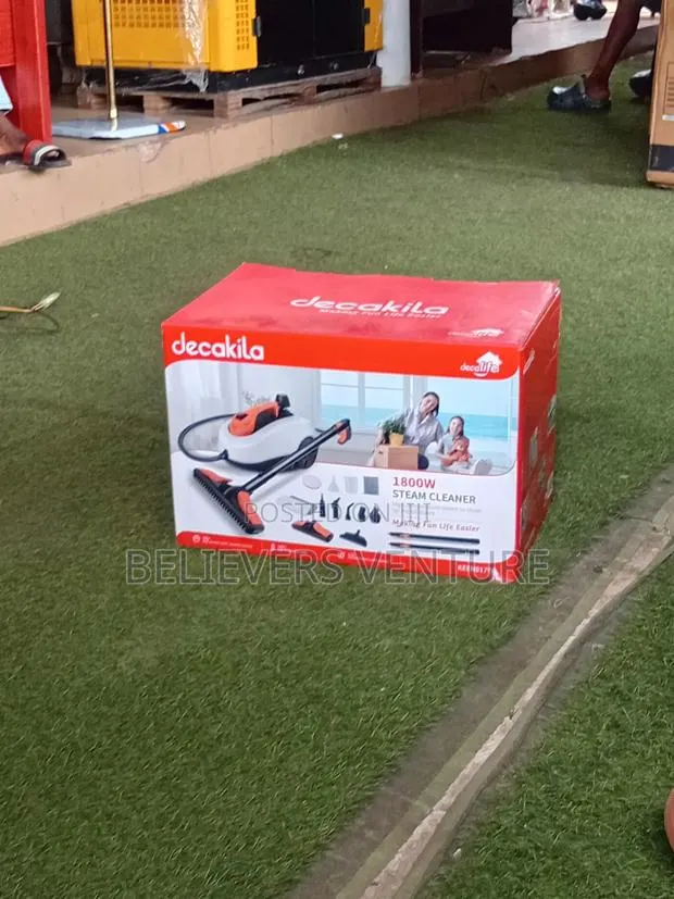 Powerful Handheld Steam Cleaner With Accessories · Photo 1