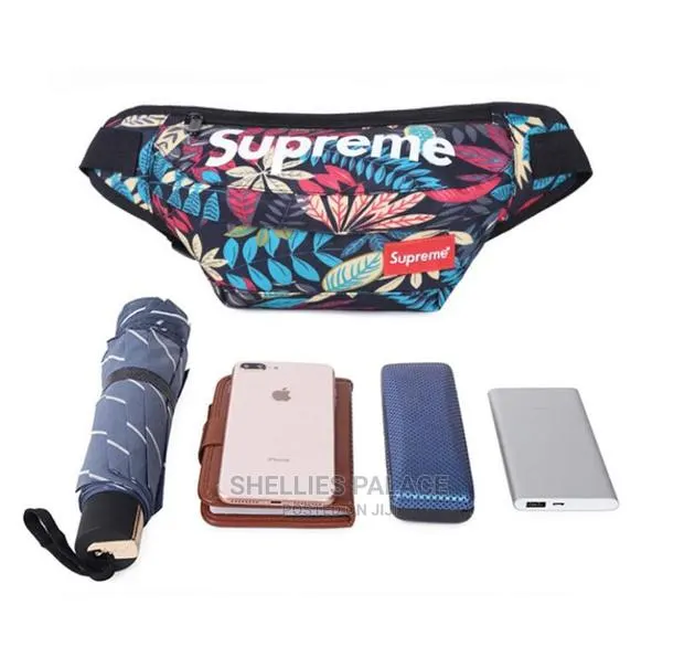 Fashion High Quality Maple Leaf Men's Waist Bag Wallet Bag · Photo 1