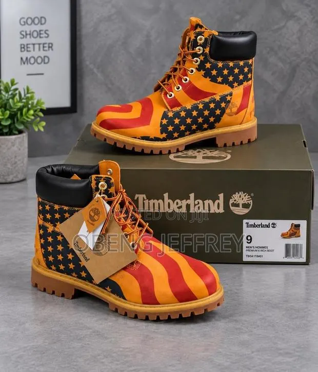 Original Timbeland Waterproof Boot in USA Print · Photo 1