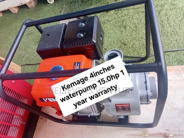 Kemage 4-Inch 15HP Pump – Efficient Water Transfer Made Simple · Photo 1