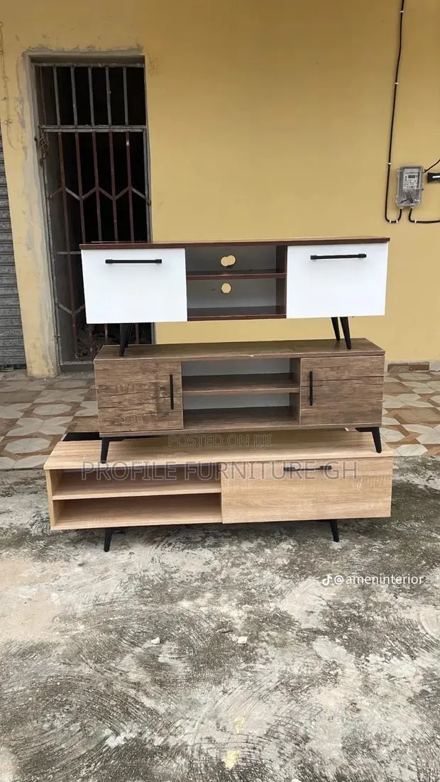 Foreign Wood TV Stand · Photo 1
