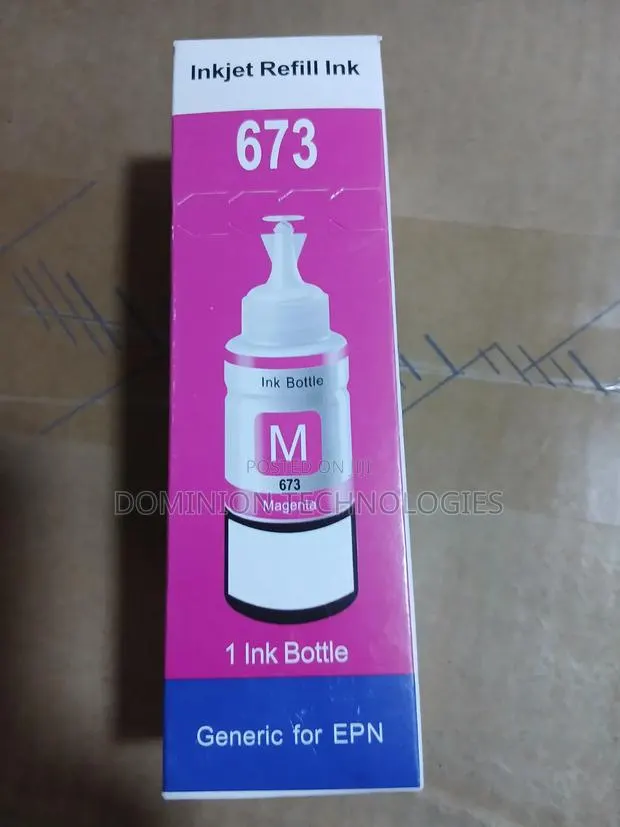 Injet Refill Ink 673 Magenta · Photo 1