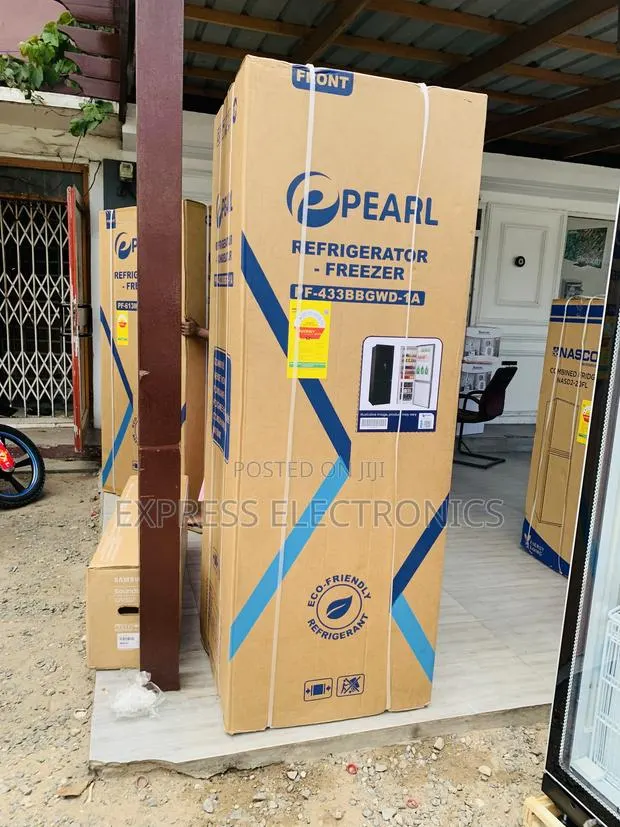 Grab Pearl 309L Double Door Refrigerator (PF-433 Bottom-Freezer—- · Photo 1