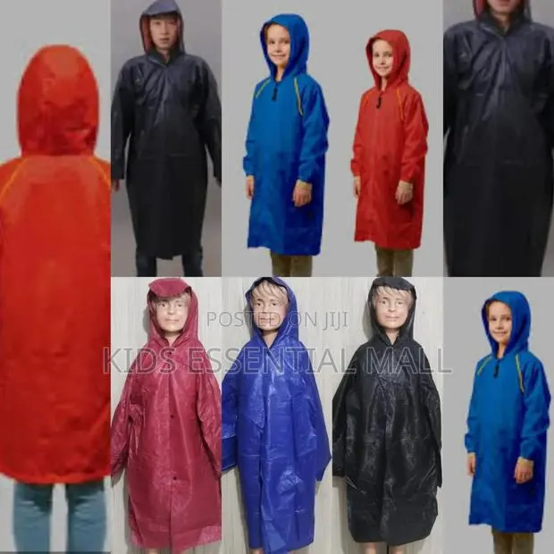 Ages 3 To 9years Durable Raincoat For Children · Photo 1