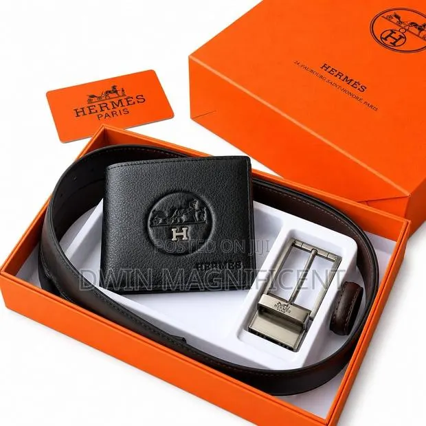 Hermes Exclusive Belt + Wallet · Photo 1