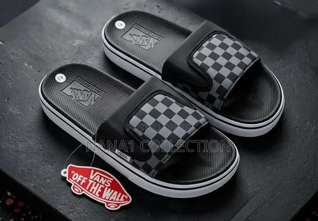 Vans Checkerboard UltraCush Slide - On Sandals · Photo 1
