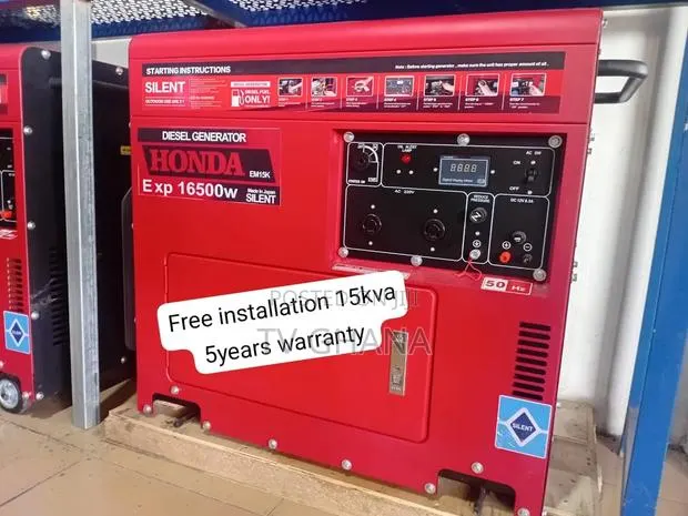 Honda 15kVA Genset – Quality, Powerful Durable Generator15kva · Photo 1