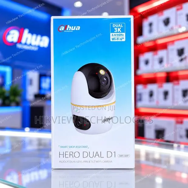 DAHUA H5d-5f 5+5MP Indoor Wi-Fi Dual-Lens Pan Tilt Camera · Photo 1