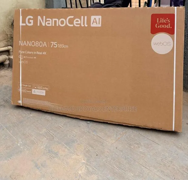 LG Nano80a 75" Cinema TV - Hdr10 Pro, Ai Super Upscaling, Uhd · Photo 1