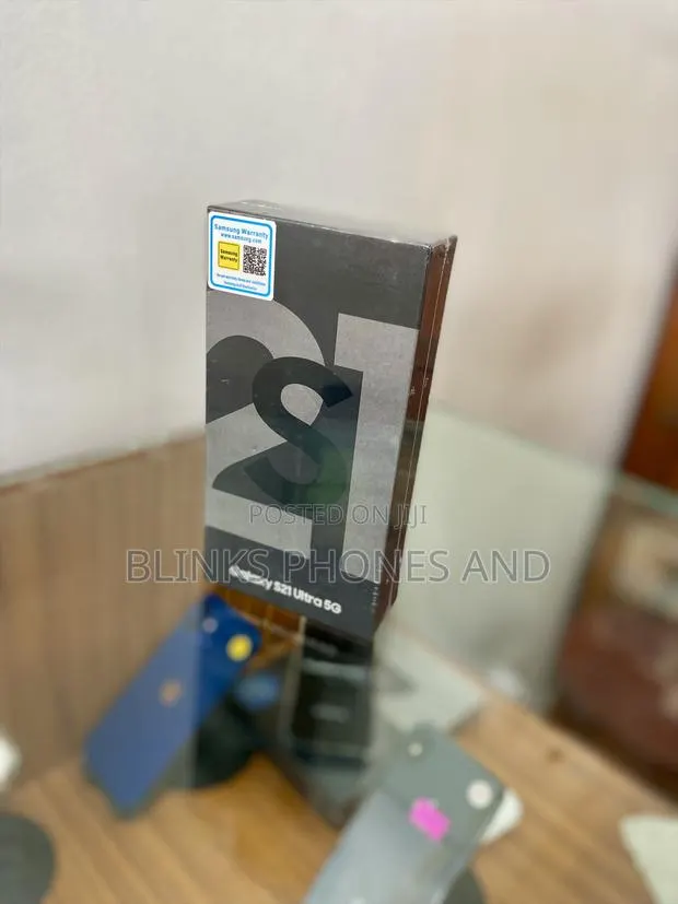 New Samsung Galaxy S21 Ultra 5G 128 GB Blue · Photo 1