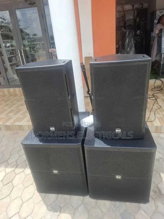 RCF Short Range Tops and Powerful Subwoofers · Photo 1