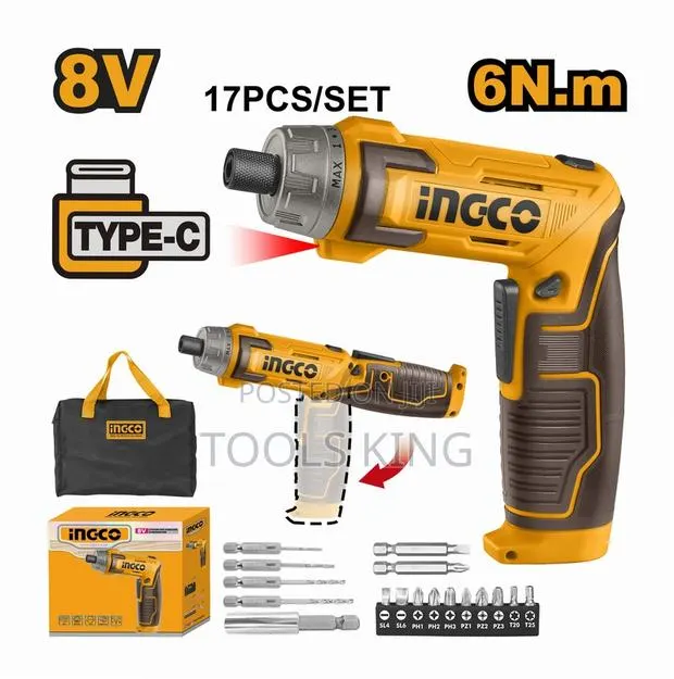 Lithiumion Cordless Screwdriver 8v - Csdli0802 · Photo 1