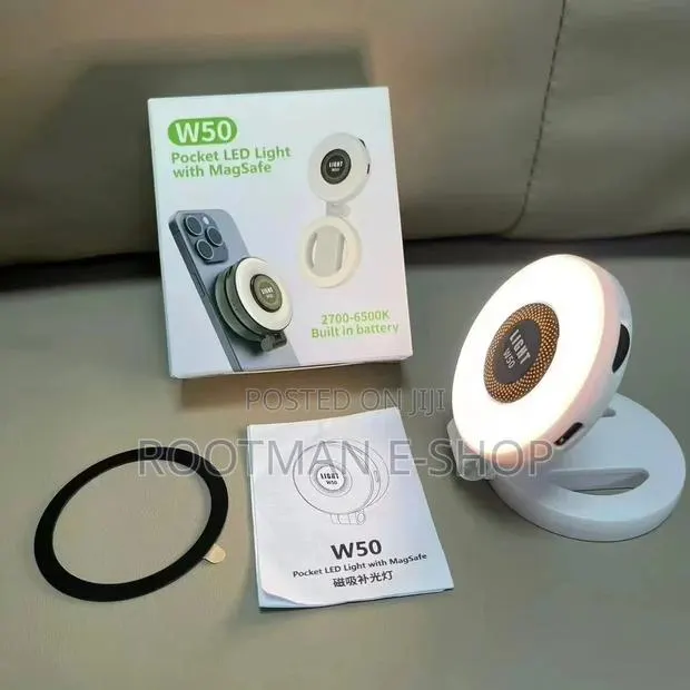 Magnetic Selfie Light, Led Fill Light Compatible With Magsafe · Photo 1