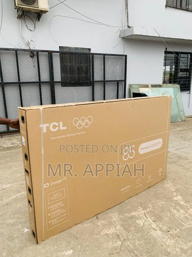 Classic TCL 85” Qled 4k Smart Android Google TV(Remote Control) · Photo 1