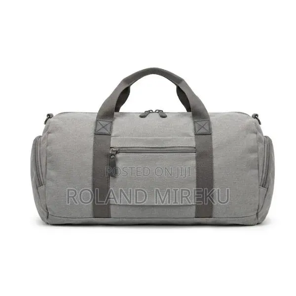 Canvas Travel Bag Gray 50x26x26cm Xs-25f08 · Photo 1