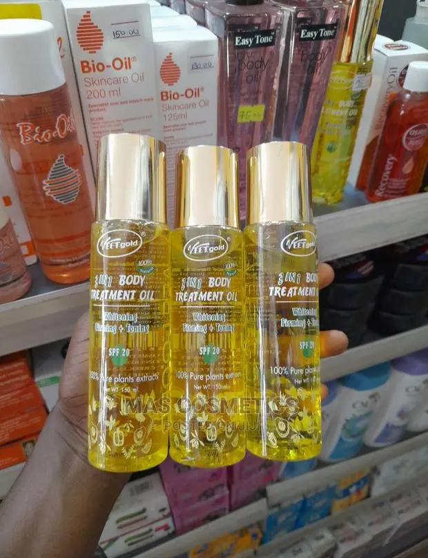 Veetgold 3in1 Body Treatment Oil Whitening Spf20 100% · Photo 1