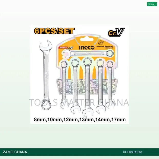 6pcs Combination Spanner - Hkspa1068 · Photo 1