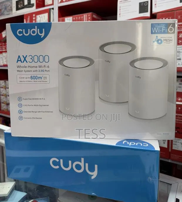 Cudy Ax3000 M3000 Wi-Fi 6 2.5g Mesh System 3 in 1 Pack · Photo 1