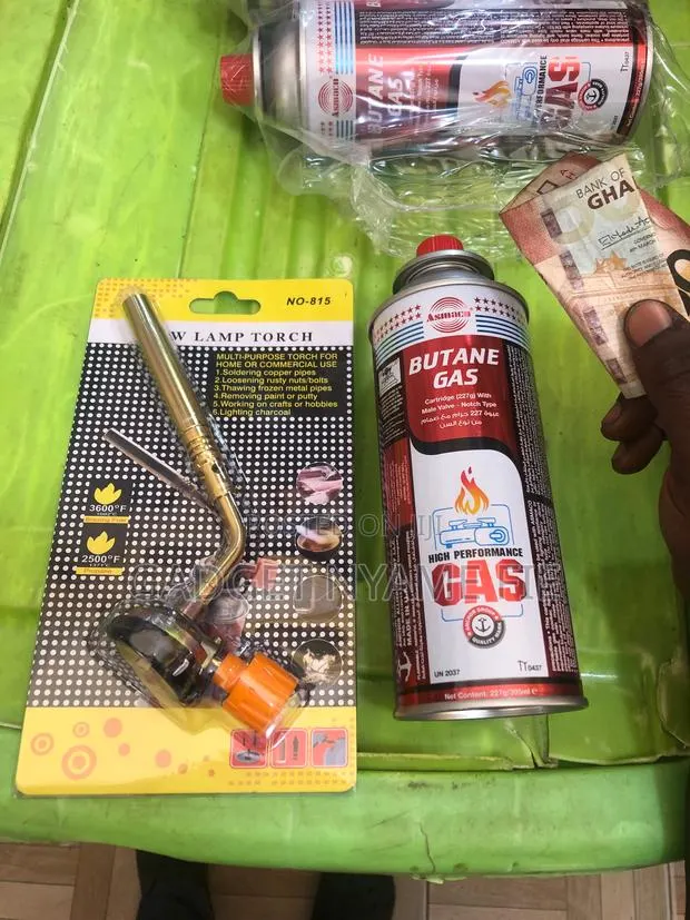 Glow Lamp Torch + Butane Gas · Photo 1