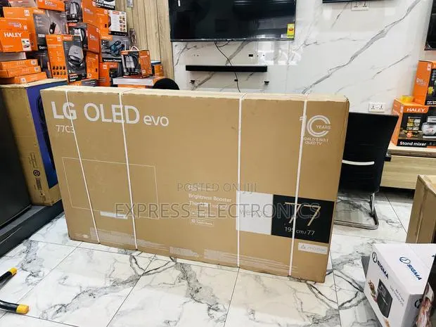 Place Your Order for Oled Smart Glossy Tv 77” Lg · Photo 1