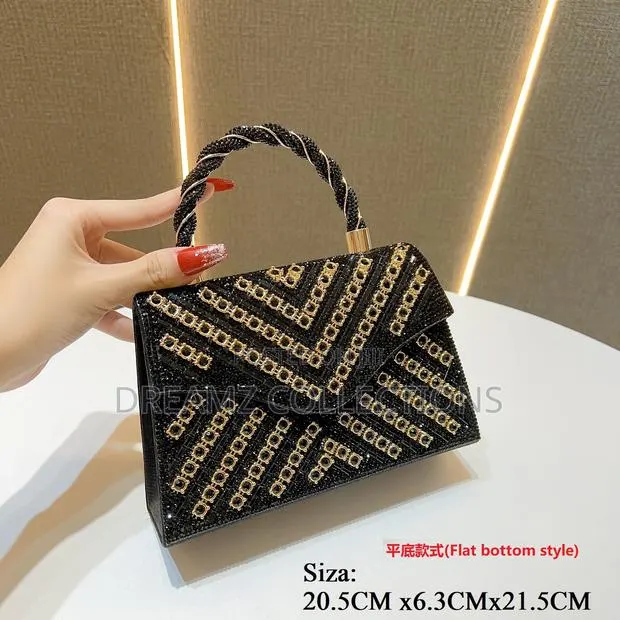 Chevron Embellished Handbag · Photo 1