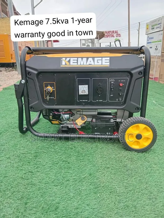 KEMAGE 7.5KVA 8500W Heavy-Duty Petrol Generator – Powerful, Quality · Photo 1
