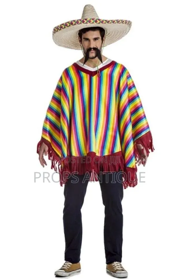 Mexican Serappe Poncho Costume · Photo 2