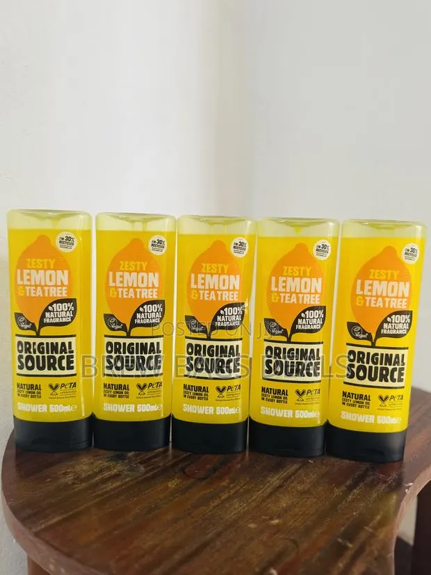 Original Source Zesty Lemon & Tea Tree Shower Gel in a 500ml From UK. · Photo 1