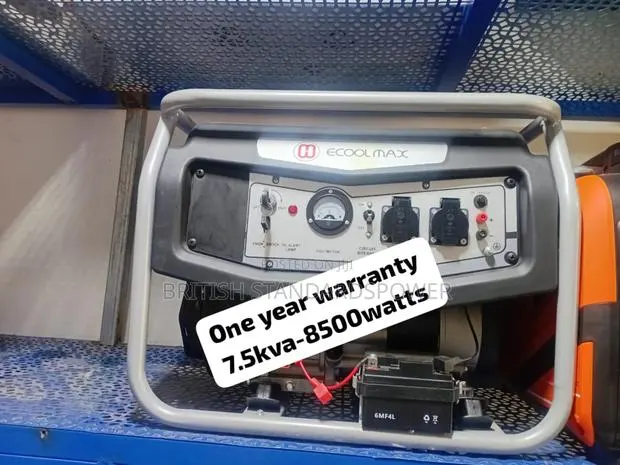 Key on Start 7.5kva Petrol Generator · Photo 1