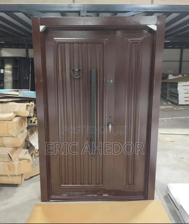 Available Full Metal Turkish Bulletproof Security Door and Handle · Photo 1
