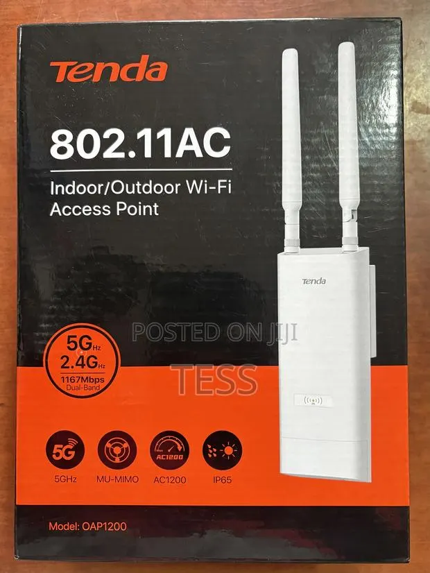 Tenda Ac1200 Outdoor Gigabit Wi-fi Access Point Ap Oap1200 · Photo 1