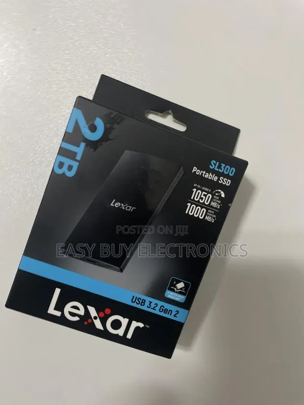 In Seconds Speed Lexar 2TB Portable SSD · Photo 1
