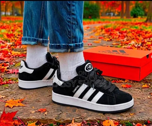 Adidas Campus Black White Edition · Photo 1