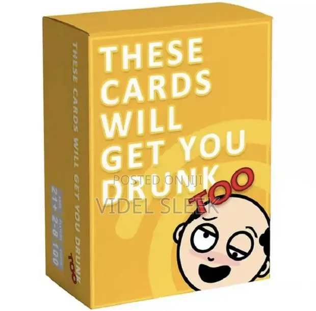 These Cards Will Get You Drunk Too