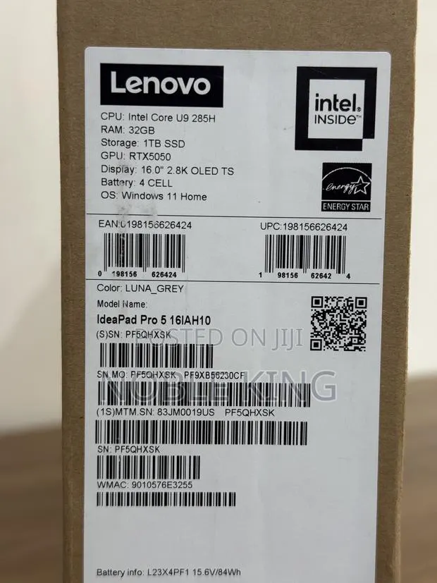 New Laptop Lenovo Ideapad Gaming 3 32GB Intel Core Ultra 9 SSD 1T · Photo 1