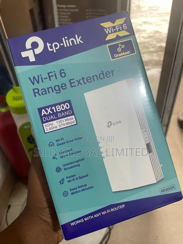 Tp-link Re600x
Ax1800 Wi-fi 6 Range Extender · Photo 1