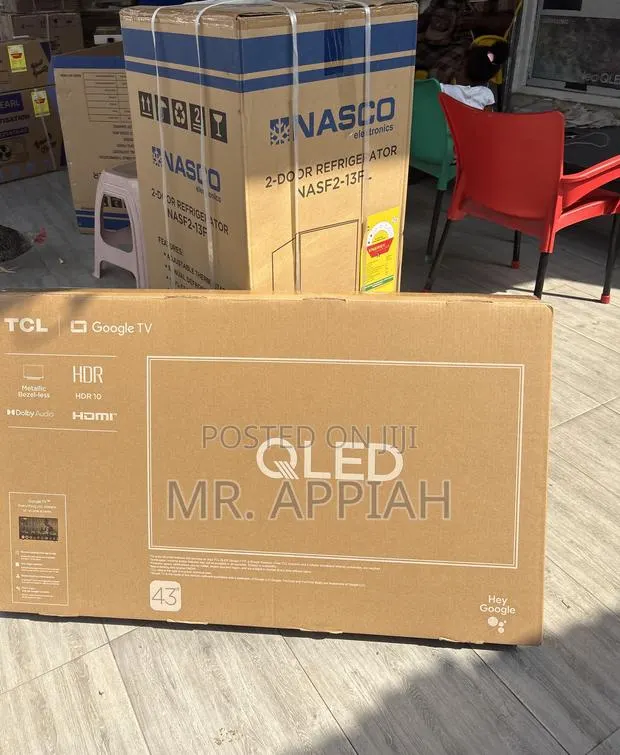 Buy Unique TCL 43s5k 43 Inch Qled Smart Satellite Android Tv(Black) · Photo 1