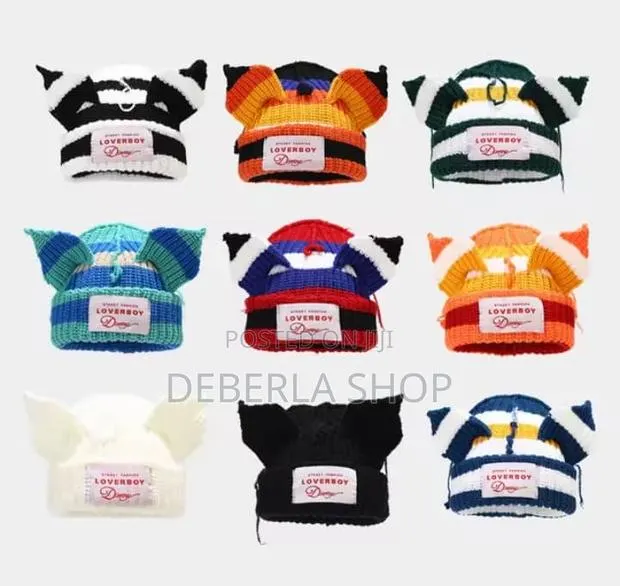 Cat Ears Warm Beanie · Photo 1