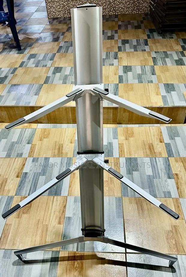 Aluminum Double Keyboard Stand · Photo 1