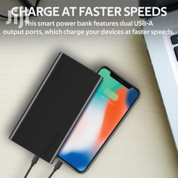 Promate Bolt-20 Compact Smart Charging Power Bank+USB Output · Photo 3