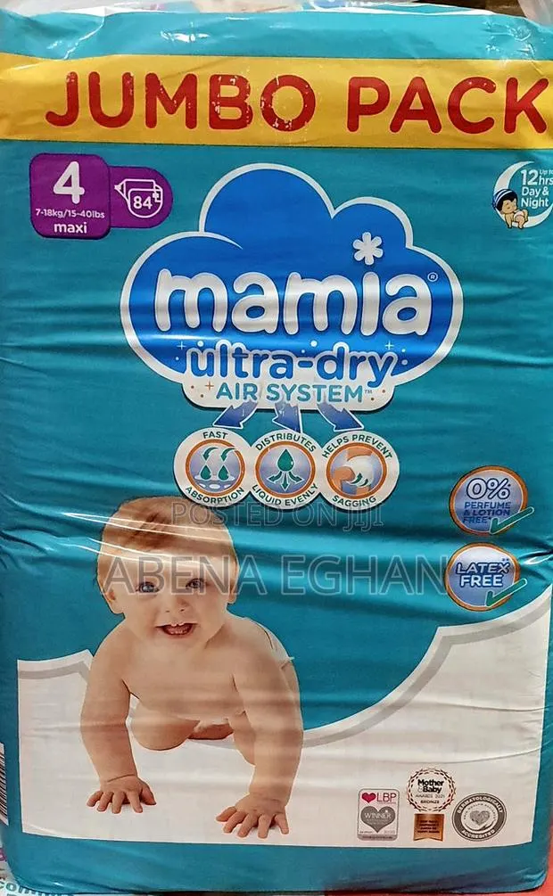 Mamia Diapers Size 4 4+ Imported From the Uk Available for Sale · Photo 1