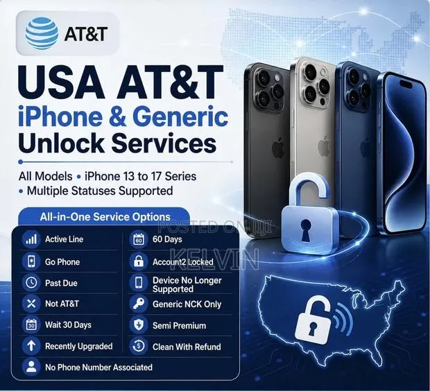 At&t iPhone and Android Network Unlock All Models · Photo 1