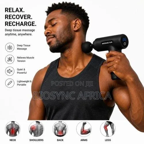 Massage Gun( 4 Massage Heads) · Photo 1