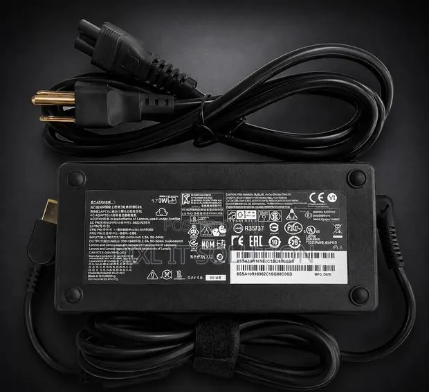 Genuine Lenovo 170W USB Slim Tip Fast Laptop Charger Power Adapter AC · Photo 1